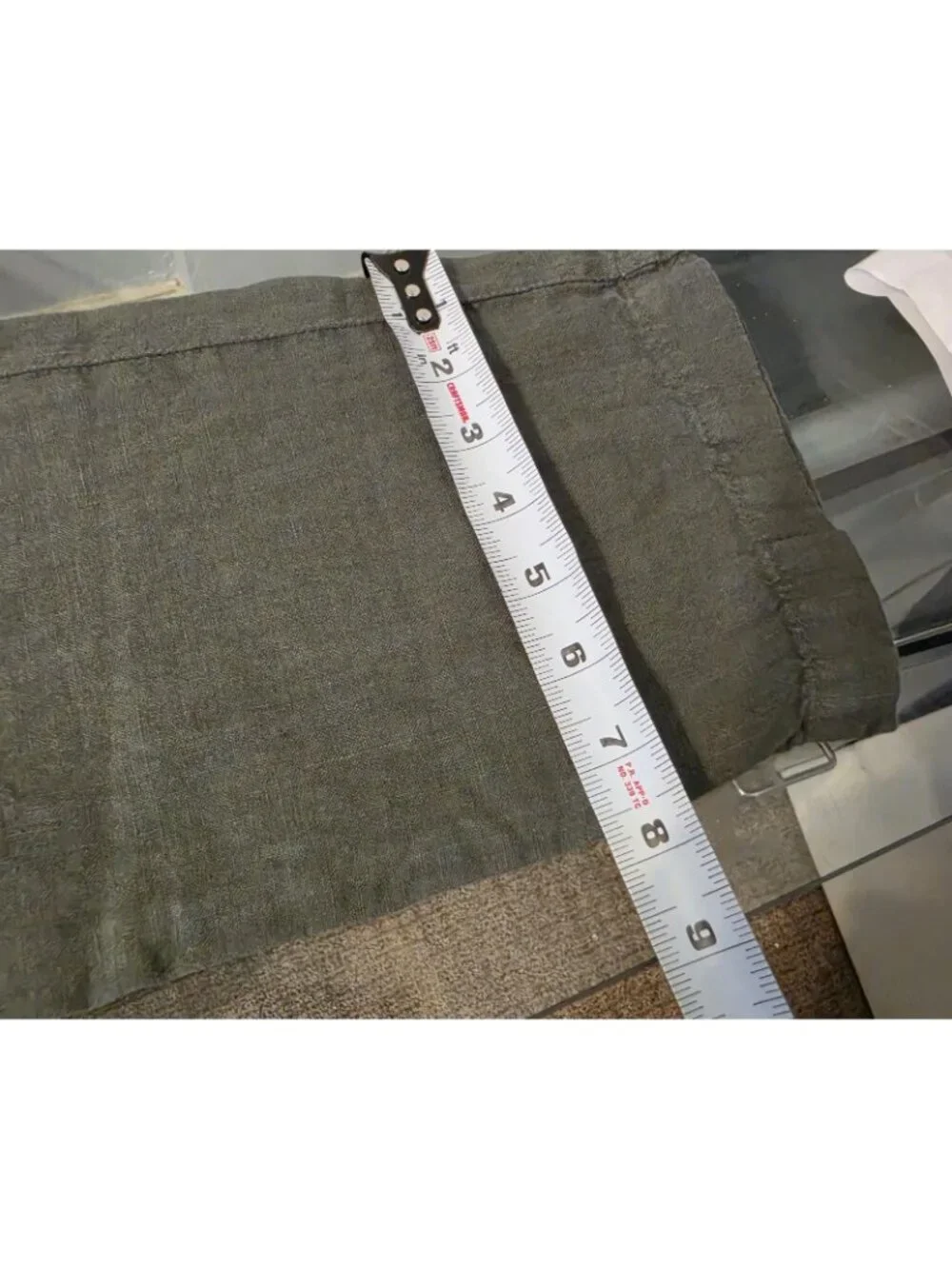 Hartford Tanker Mens 100% Linen Drawstring Pants Size 52 Olive NWT AZ56100